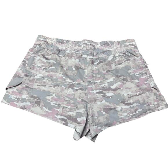 Avia Women's Running Shorts W/ Liner Antique Taupe XXXL With Hidden Zip Pocket - Picture 3 of 5